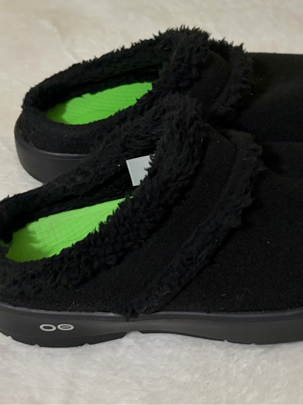 Oofos OOcoozie Mule Black Cozy Slip-On Women’s Shoes Sz 8.5  - EU 39.5 - Picture 8 of 10